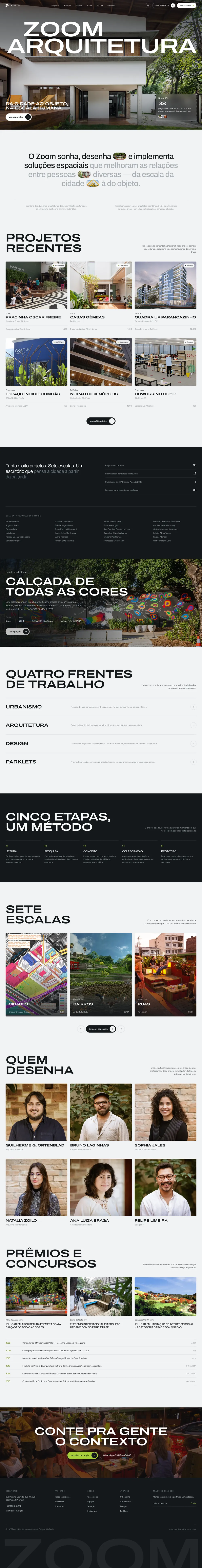 Zoom Arquitetura: Website